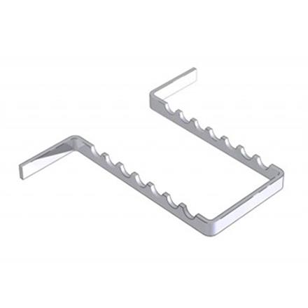 NICHROMINOX Instrumentenhalter Edelstahl 14x18cm