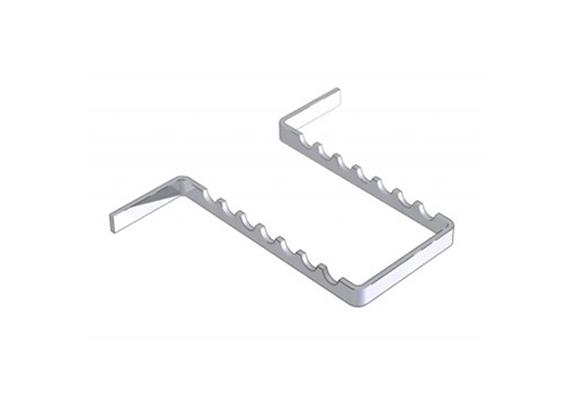 NICHROMINOX Instrumentenhalter Edelstahl 14x18cm