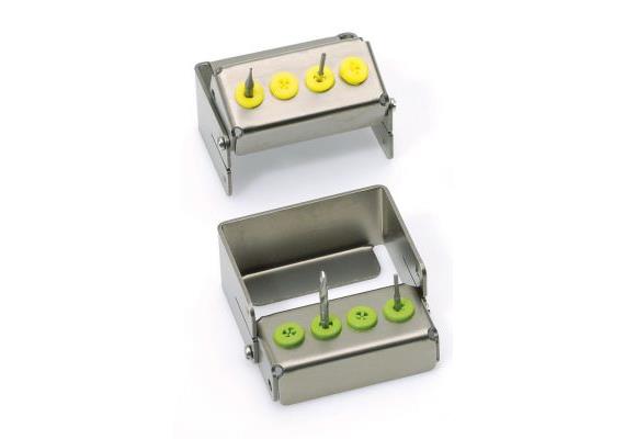 NICHROMINOX Plug'In 4 Bohrerständer gelb