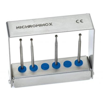 NICHROMINOX Plug'In 6 Bohrerständer gelb