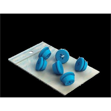 NICHROMINOX Silikon blau zu 205012