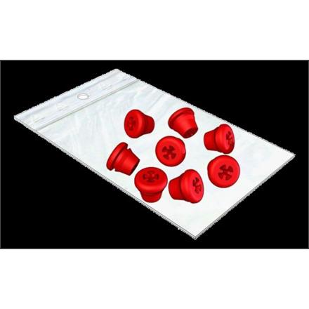 NICHROMINOX Silikonnoppen FG/WS rot