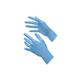 Nitril Handschuhe puderfrei, ice blue, M