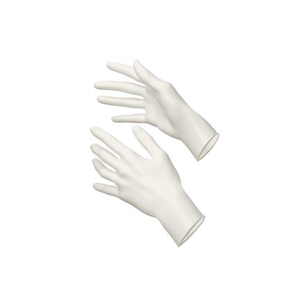 Nitril Handschuhe puderfrei, star white, XS
