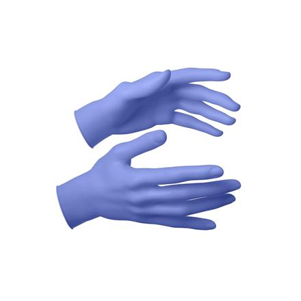 Nitril Handschuhe puderfrei, tender lavender, XS
