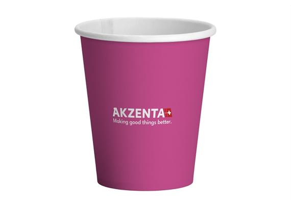 Pappbecher 200 ml, flamingo fuchsia