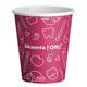 Pappbecher 200 ml, fuchsia