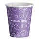 Pappbecher 200 ml, purple rain