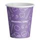 Pappbecher 200 ml, purple rain