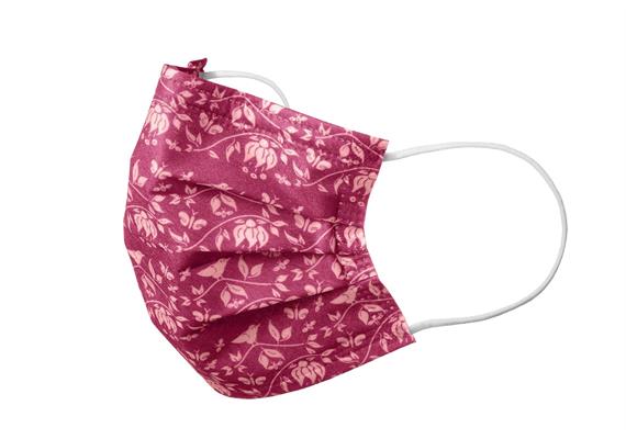 PARADISE - Mundschutz 3-lg, Typ IIR latexfrei, mit Elastikbänder, fuchsia