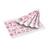 PARADISE Serviette 33x37 cm, fuchsia Tissue/PE, ungefaltet