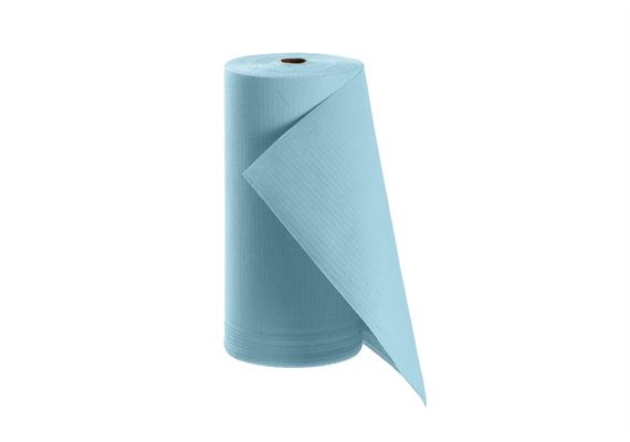 Patientenumhänge 2+1 Lagig Tissue/PE 50x60 cm ice blue