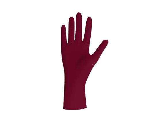PEARL BURGUNDY NITRIL XS