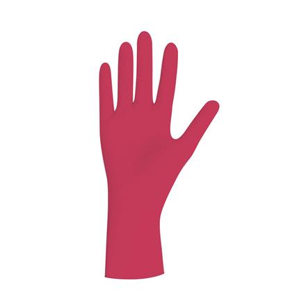 PEARL RED NITRIL XS