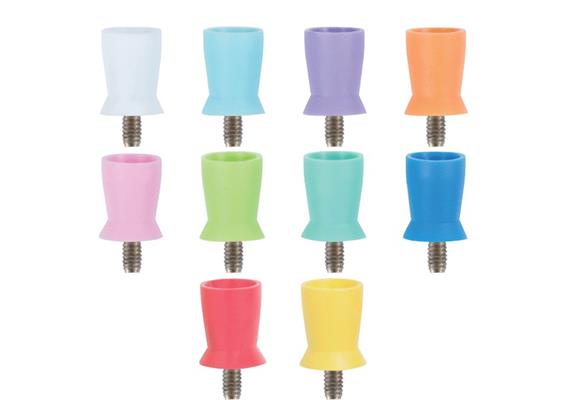 Prophy Cups Screw In Assorted Colors Regular