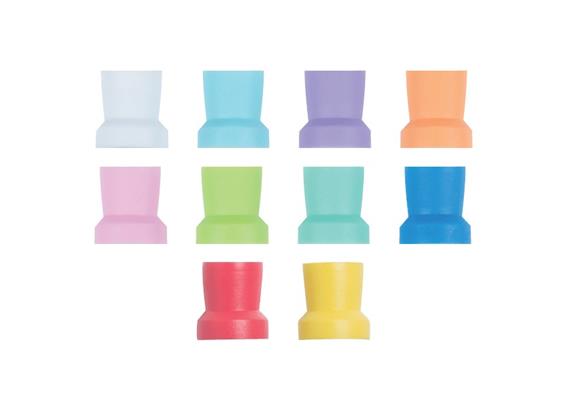Prophy Cups Snap On Assorted Colors Regular