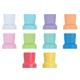 Prophy Cups T. SnapOn Assorted Colors X-Soft