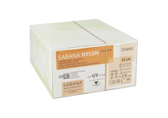 Sabana Nylon DS-16 4-0 45 cm schneidend