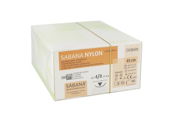Sabana Nylon DS-19 4-0 45 cm schneidend
