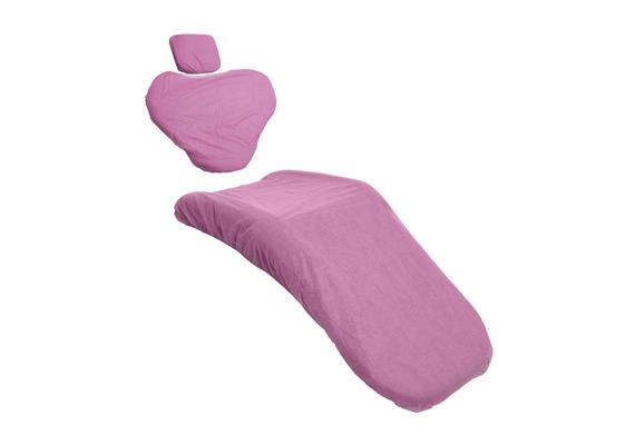 Schonbezug 3-teilig, fuchsia