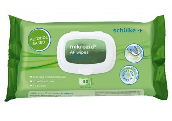schülke mikrozid AF wipes premium Beutel