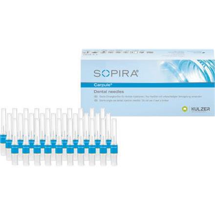 SOPIRA Carpule Kanülen 30G 0.3x12mm blau