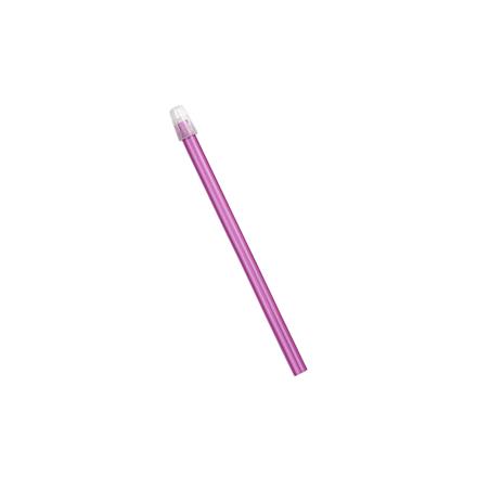 Speichelsauger 145 mm, abnehmbare Kappe, fuchsia