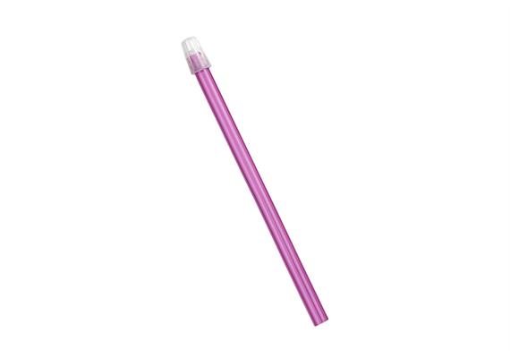 Speichelsauger 145 mm, abnehmbare Kappe, fuchsia