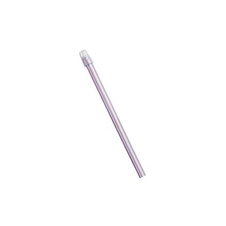 Speichelsauger 145 mm, abnehmbare Kappe, rosa