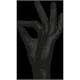 Style Black Nitril HS schwarz puderfrei L