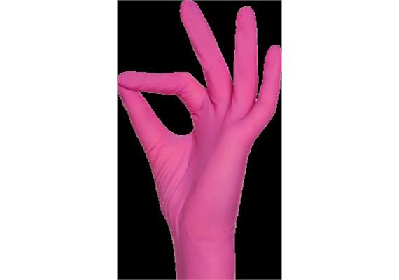 Style Grenadine Nitril HS pink puderfrei M