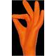 Style Orange Nitril HS orange puderfrei S