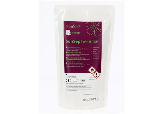 SunSept Top Rapid Wipes Beutel