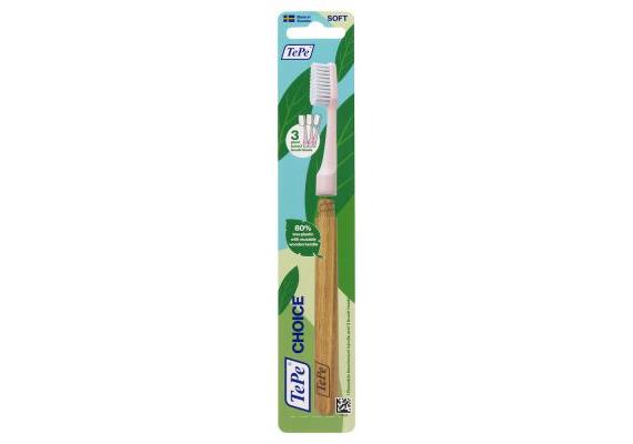 TePe Choice Zahnbürste regular soft inkl. 3 Köpfe