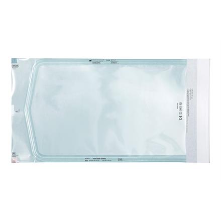 TOP SAFE STERIL - Beutel 190x330 mm mit Indikator, selbstklebend, blau