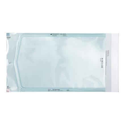 TOP SAFE STERIL - Beutel 190x330 mm mit Indikator, selbstklebend, blau