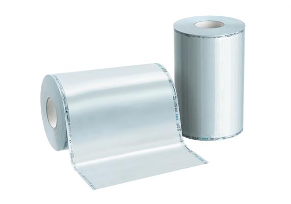 TOP SAFE STERIL - Rollen 300 mm x 200 m, ohne Falte, blau