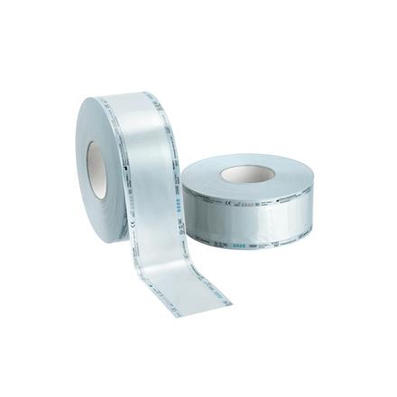 TOP SAFE STERIL - Rollen 75 mm x 200 m, ohne Falte, blau