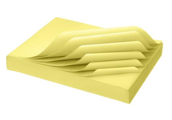 TOP TRAY - Traypapier maxi 28x36 cm gelb