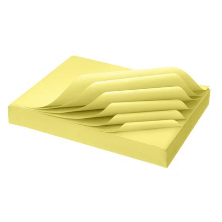 TOP TRAY - Traypapier maxi 28x36 cm gelb