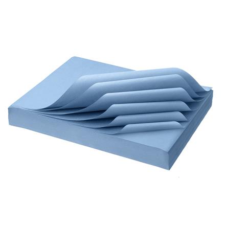 TOP TRAY - Traypapier maxi 28x36 cm med blau