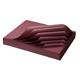TOP TRAY - Traypapier maxi 28x36cm, weinrot