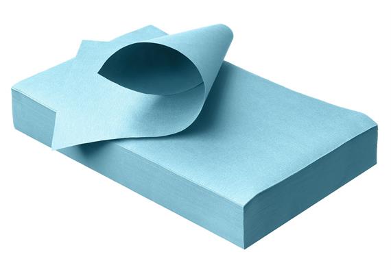 TOP TRAY - Traypapier normal 18x28cm blau
