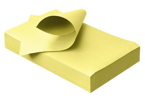 TOP TRAY - Traypapier normal 18x28cm gelb