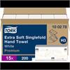 TORK PAPIERHANDTÜCHER Premium ZZ weiss/neutral