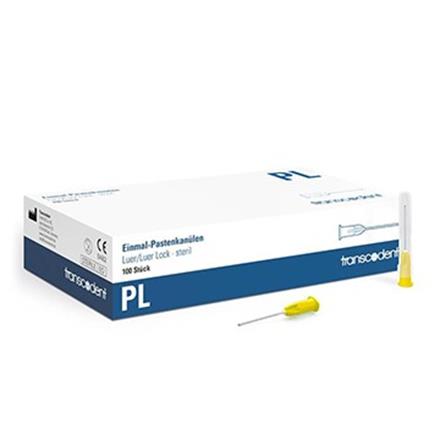 transcodent Pastenkanülen LL 20G 0.9x23mm gelb
