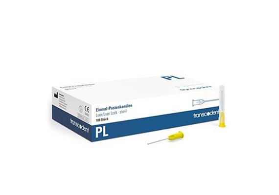 transcodent Pastenkanülen LL 20G 0.9x23mm gelb
