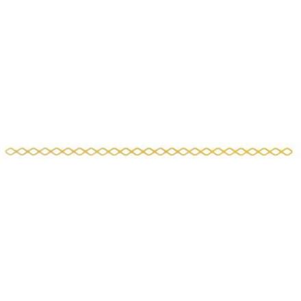 TTS Schiene 100x0.2mm gold matt