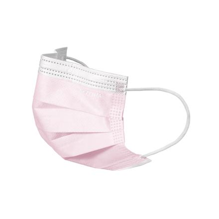 ULTRASAFE - Mundschutz 3-lg, Typ IIR latexfrei, mit Elastikbänder, baby pink