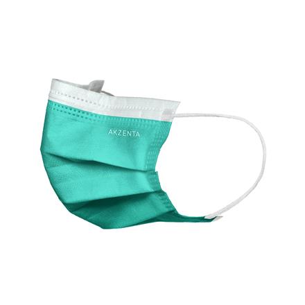ULTRASAFE - Mundschutz 3-lg, Typ IIR latexfrei, mit Elastikbänder, grün